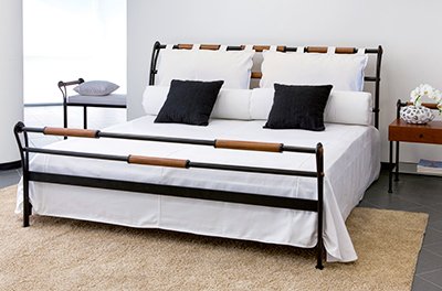 Metallbett Toscana mit Aqua Comfort Wasserbett