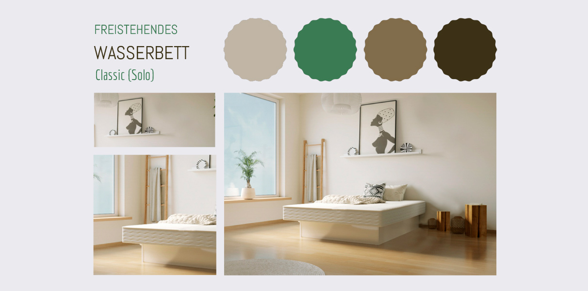 Solo Softside Wasserbett Modell Classic