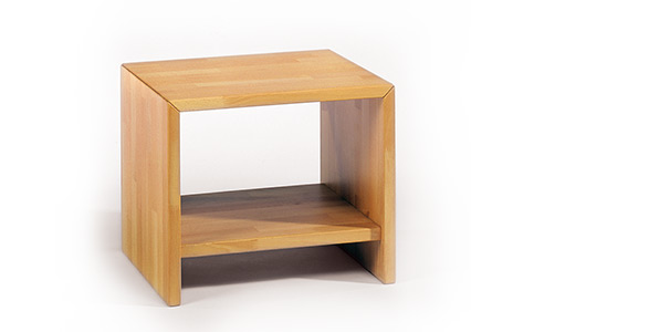 Nachttisch Esto aus Buche Massivholz