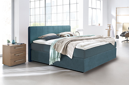 Boxspring-Wasserbett Nizza L