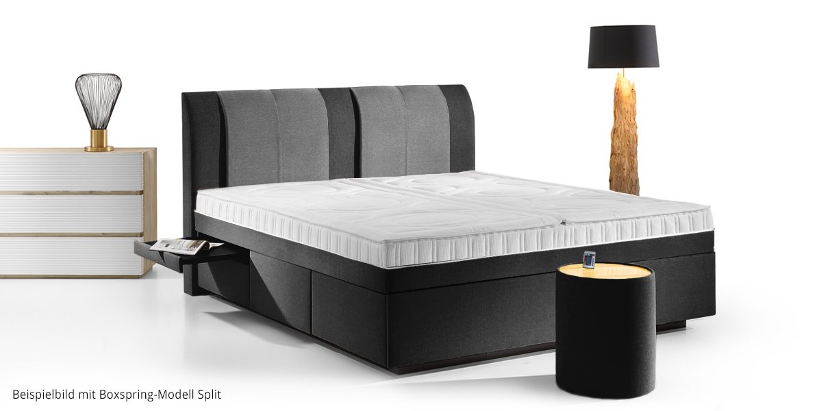 Boxspring-Wasserbett Pamplona mit Schubladen