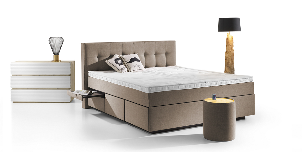 Boxspring-Wasserbett Pamplona mit Schubladen Abbildung 5