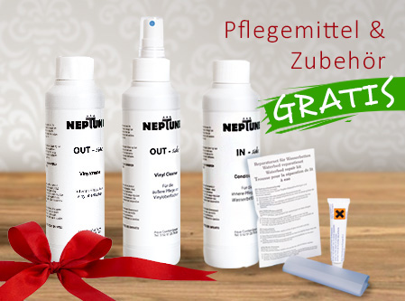 Pflegemittel-Set gratis fr Wasserkerne