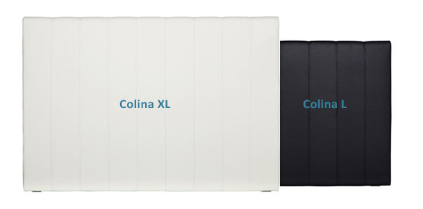 Wandpaneel Colina XL gepolstert in Höhe 125cm