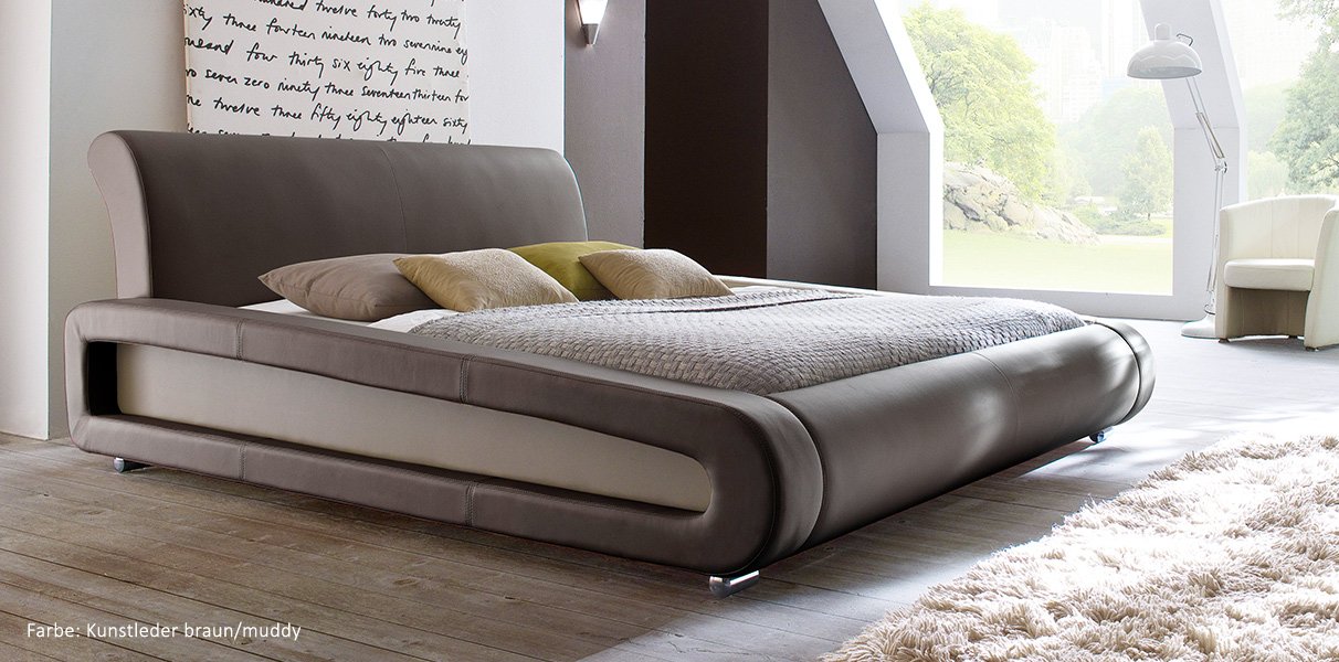 Wasserbett mit Polsterbett Blu