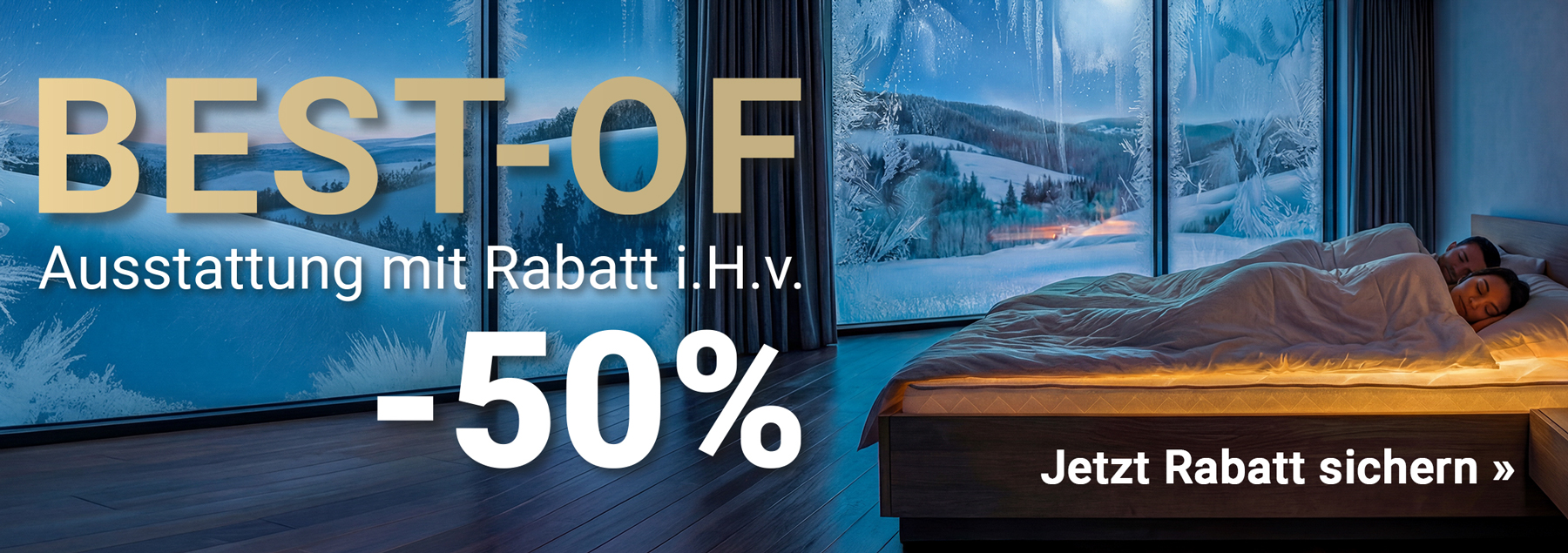 10-30% Rabatt auf Wasserbetten mit Bettrahmen