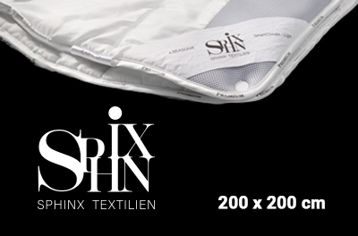 Sphinx SmartClimate 4-Jahreszeiten Steppbett in 200 x 200 cm