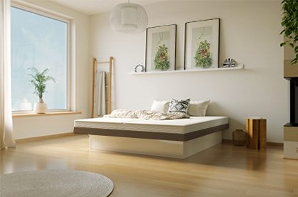 Produktbild f&uuml;r Softside Wasserbett Dual Modell Split