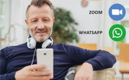 Wasserbett Beratung per WhatsApp oder Zoom