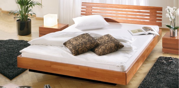 Gelbett Inside Woodline mit Kopfteil Litto