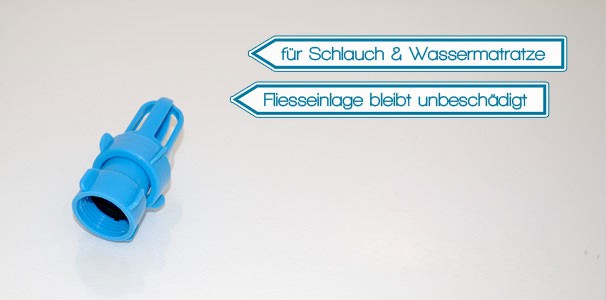 Bef�ll- und Entleerungsstutzen f�r Wassermatratzen Abbildung 1