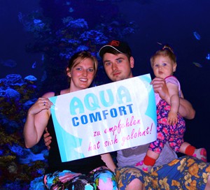 Familie Martens hat bei Aqua Comfort eine Reise gewonnen