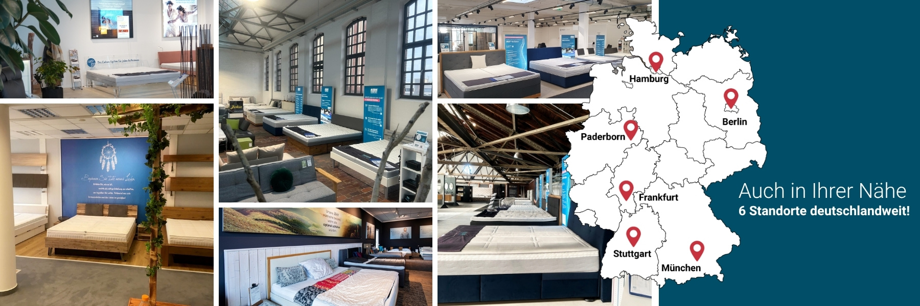 6 Wasserbett Gesch�fte von Aqua Comfort