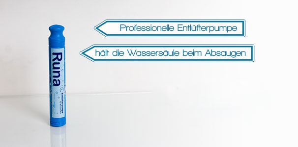 PROFI Entl�ftungspumpe RUNA f�r jedes Gewinde Abbildung 1