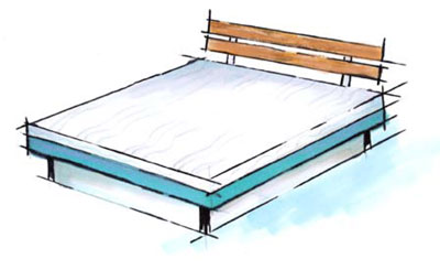 Welches Wasserbett - Modell Split Welches Wasserbett - Modell Split