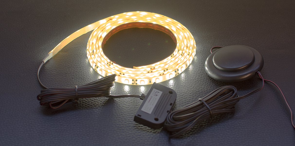 Flex-Strip LED Hintergrundbeleuchtung fr indirektes Licht Abbildung 1