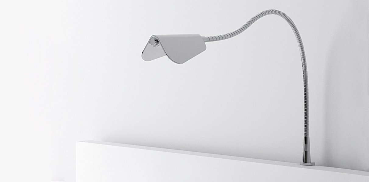 LED Leseampe Schmetterling im 2er Set Abbildung 1