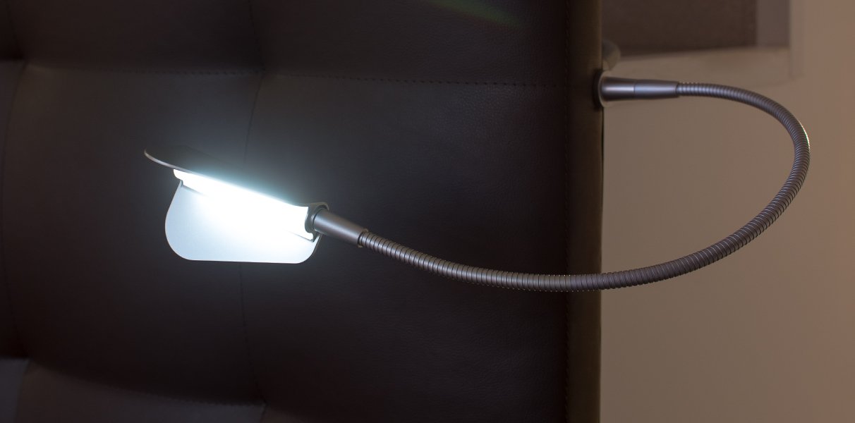 LED Leseampe Schmetterling im 2er Set