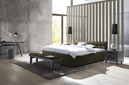 Wasserbett Zuro in Boxspringbett-Optik