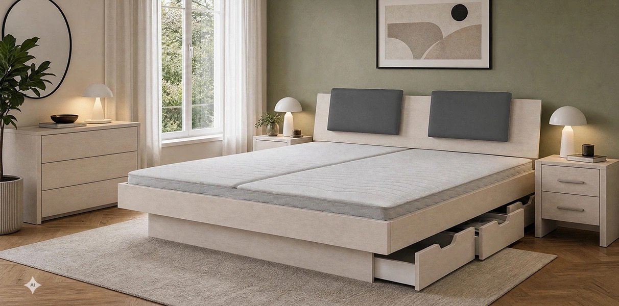 Wasserbett Winnora Buche Abbildung 2