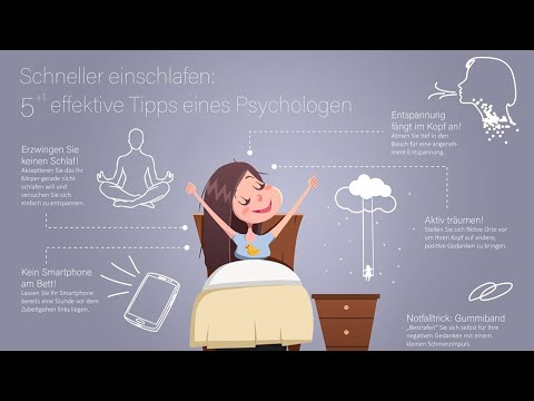 5 Tipps zum Einschlafen von einem Psychologen