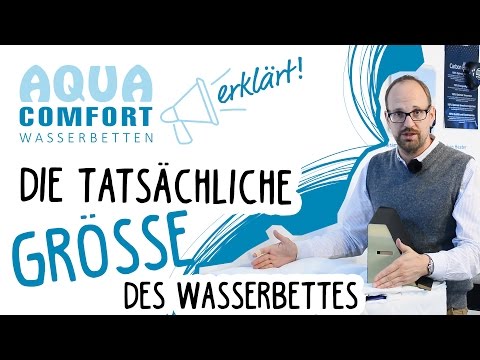 Die richtige Wasserbett GrÃ¶Ãe wÃ¤hlen