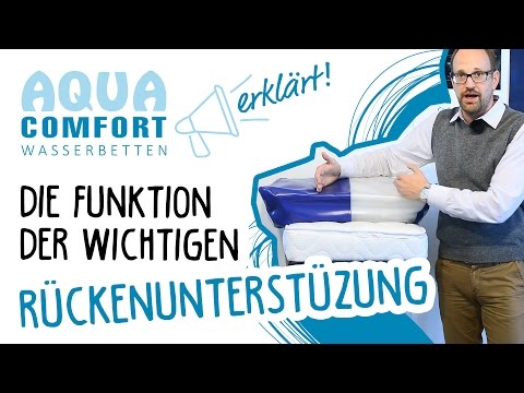 Wasserbett RÃ¼ckenunterstuetzung