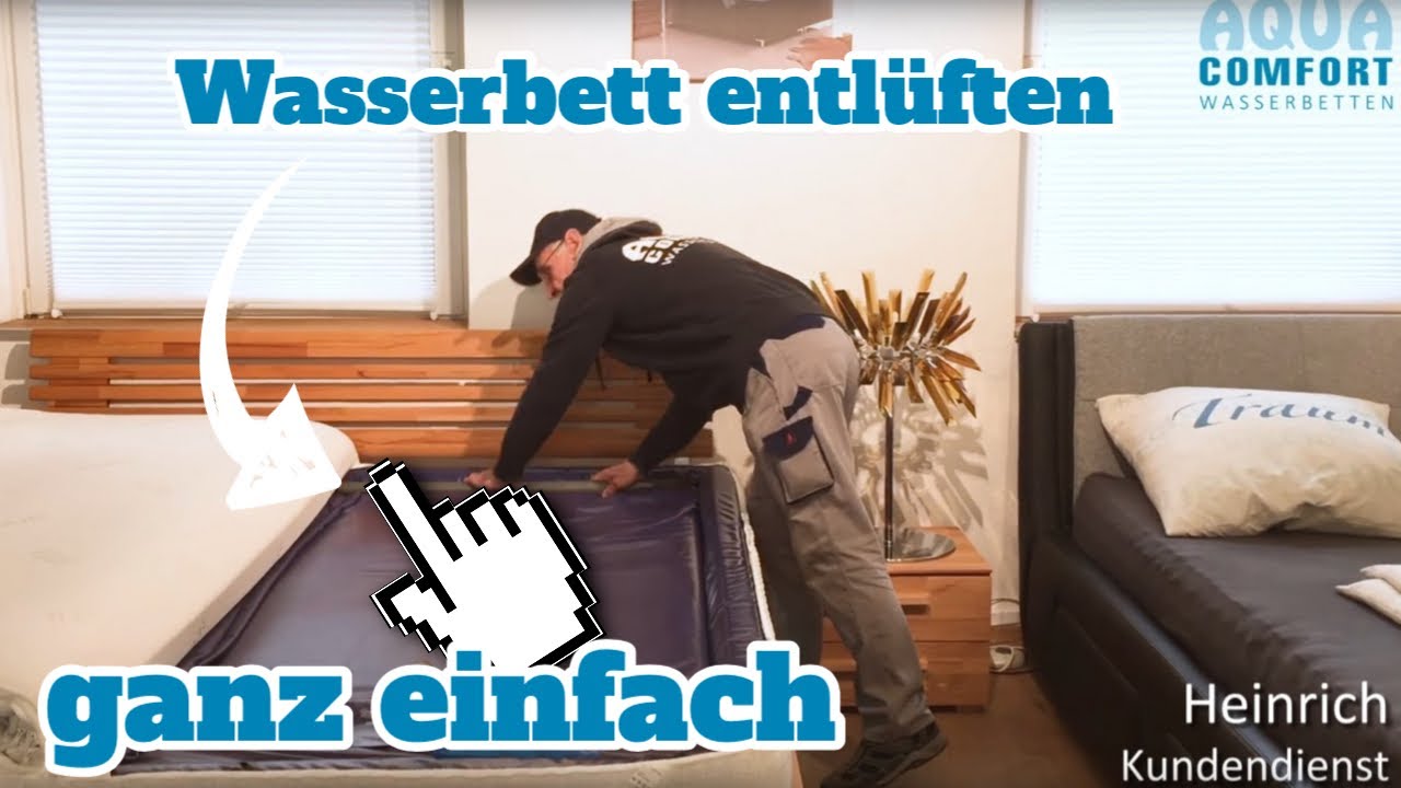 Video-Anleitung Wasserbett Conditioner nachfüllen