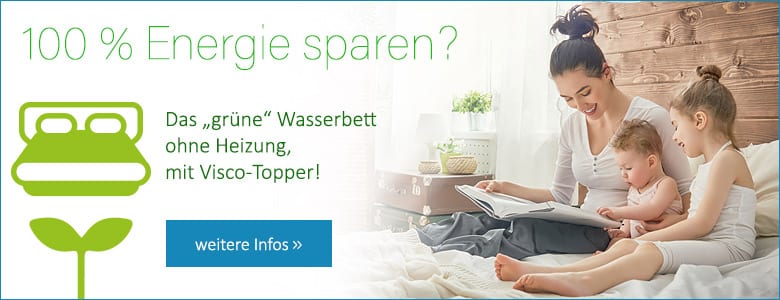 Energiesparen mit Wasserbett