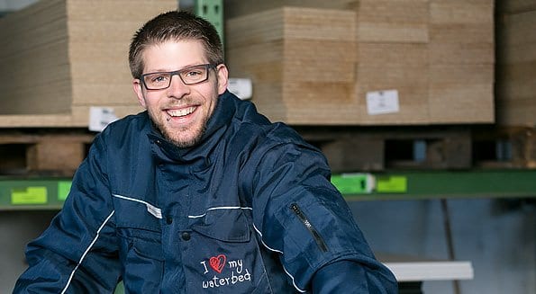 Daniel Kristeit, Aqua Comfort Logistik-Team